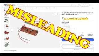 Misleading eBay Listings for Toy Grade RC TX and RX