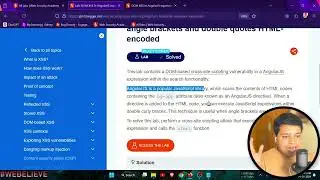 DOM XSS in AngularJS expression with angle brackets and double quotes HTML-encoded
