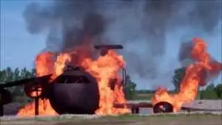 Aircraft Crash Training Fires