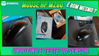 UNBOXING e TESTE de SENSOR do MOUSE 