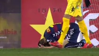 Resumen de UE Llagostera (0-1) Girona FC