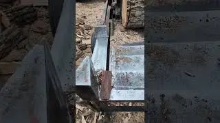 Powerful Precision  #woodworking #firewood #work