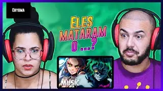 REAGIMOS a Lua Superior 6 | Daki e Gyutaro (Kimetsu no Yaiba) | Enygma feat. Mistery