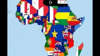 Africa: Timeline of National Flags - Part 1