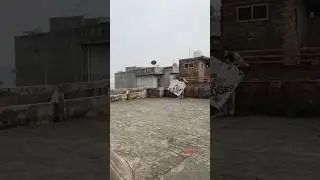 Home made kite flying on lorhi | #punjab #batala #vlog #lorhi #homemade #kite