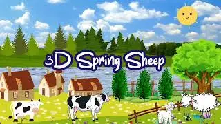 3D Adorable Sheep Craft // Farm animal