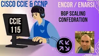 CCIE-EI#115 ENARSI#67 ENCOR#88 - iBGP scaling - BGP confederation - Arabic (English sub)
