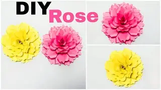 DIY Paper Rose Flower Making Ideas 🌹 How to Make Easy Origami Rose