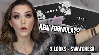 NEW LORAC PRO PALETTES REVIEWED & SWATCHED | Vintage Glamour + Pro Noir Palette