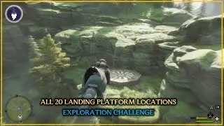 HOGWARTS LEGACY - ALL 20 LANDING PLATFORMS LOCATIONS - EXPLORATION CHALLENGES