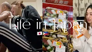Life in Japan|Grocery| Visitng my Senpai|Giving away my Japanese Nursing books|