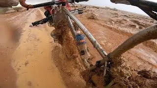 Outback Rain & Mud on a Fat Bicycle. (Epic)