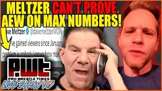 Dave Meltzer CAN'T LIE ABOUT AEW Max Numbers ANYMORE! EMBARRASSING Wrestling Observer Phone Video!