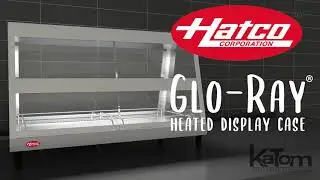 Hatco Glo-Ray&reg; 45 .5-in. Full-Service Countertop Heated Display Case (GRHD-3PD)