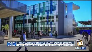 KGTV-SD: Mesa College Opens $14.3 Million Exercise Building
