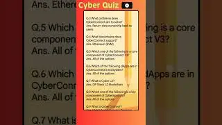 Binance Cyber Quiz Answer | Binance learn and earn