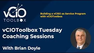 Building a vCISO as a Service Program using vCIOToolbox