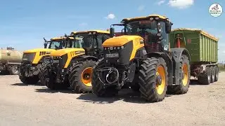 JCB Fastrac in Action - Multi Agrar Clau&szlig;nitz GmbH