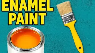 Enamel Paint | High Gloss & Durable Finish for Metal, Wood & Walls