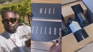 Dwyane Wade Unboxes His Wine Brand
