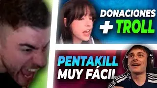 NISSAXTER le Hacen DONACIONES muy TROLL - ALVARO RAGE 🤬#319 | Mejores Clips LOL Espa&ntilde;ol