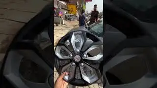 Wheel 🛞cover #youtubeshorts #alloywheels #wheelcover #accessories #swift #shortsfeed #spray #viral