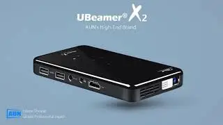 👻Мини проектор AUN X2, Android 7,1