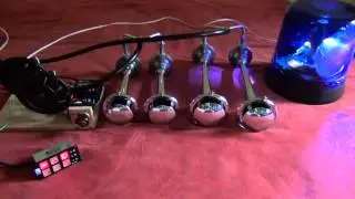 E-Horn & Martinhorn PRESSLUFT AIRHORN 2297 GM H&auml;nsch BE 200 Hella Starktonhorn