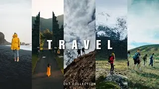 40 Cinematic travel LUTS pack | Colour Grading