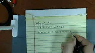 Example  Casting Out 9s