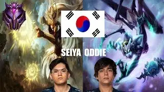 ISG Oddie (Elise) & ISG Seiya(Syndra) vs Nocturne & Taliyah - Ranked Master Korea S9