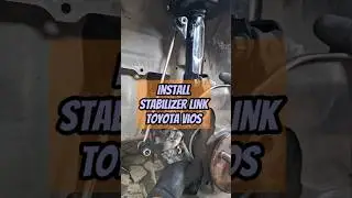 INSTALL STABILIZER LINK #toyotavios #toyota #stabilizer #link #steering #steeringsystem #automobile