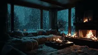 Firelight Breathing While the Wind Moves the Dark | Ambient Music to Let Go 🔥🌬️💫