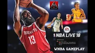 NBA Live 18 WNBA Gameplay |XBOX ONE| With Commentary |Shadow Drop|