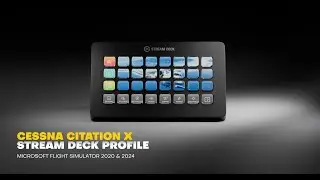 FlightFX Cessna Citation Stream Deck Profile for Microsoft Flight Simulator