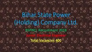 BIHAR STATE POWER HOLDING COMPANY LIMITED