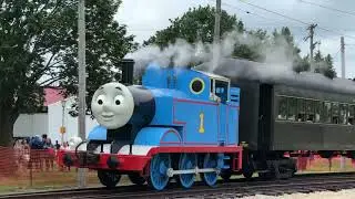 Thomas the Tank Engine Train a day out with Thomas Illinois Railway Museum