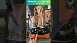 Purina Pro Plan: The Ultimate High Protein Dog Food Review #dog  #petfood #healthydogtreats