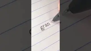 [Handwriting challenge] 