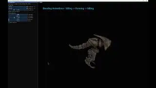 Skeletal Animation in OpenGL, C++, Win32 API  | Model : Raptoid Mascot