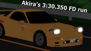 Akira's 3:30.350 FD run || Touge Legends: Legacy