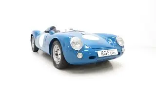 A Porsche 550 Spyder Martin & Walker replica Professionally Built - SOLD!