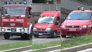 [Fischio]APS Iveco Eurofire + AF/SAF Jumper + AV Fiat Stilo Vigili del Fuoco Rimini in emergenza