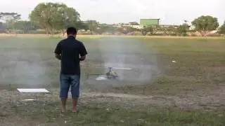 Roger's Trex 700 test flight with Torsion 690mm blades