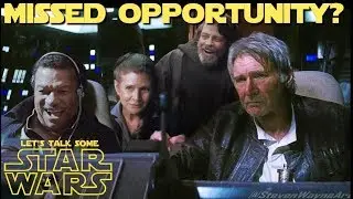 Mark Hamill thinks the Sequel Trilogy should've had a moment for the original cast, do you?