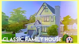 Classic Family House 🏡 | Professor House | The Sims 4 | Speed Build | No CC