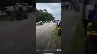Drag banshee stock cylinder slick and bar VS 521 super cub knobbie tire