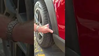 Splash guard for 2024 Explorer installs in seconds #mudguard #mudflap #suv #4x4 #diy #ford #dirtroad