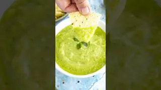 CREAMY Avocado Salsa Verde