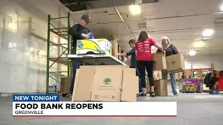 Food Bank Reopens
